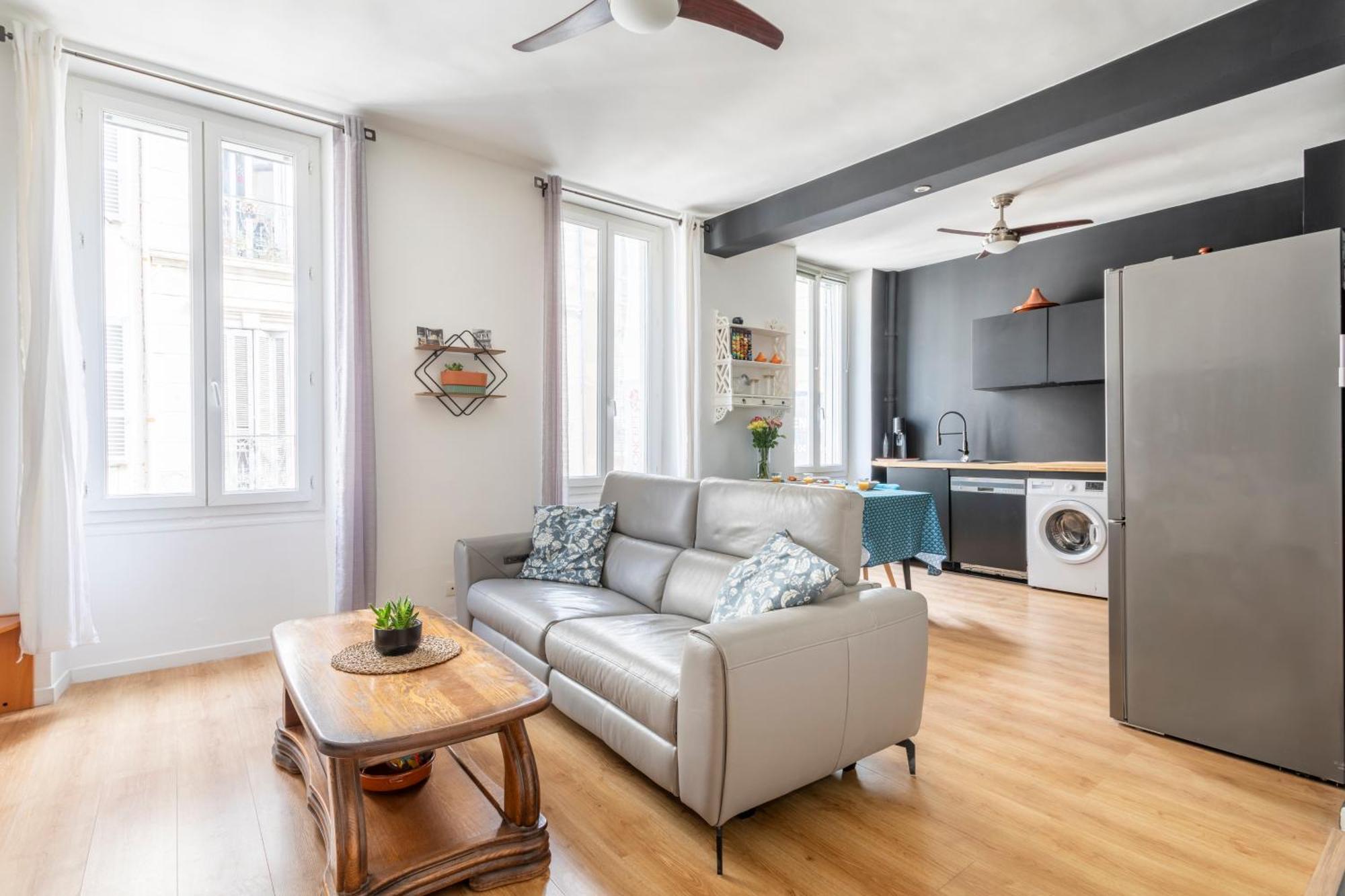 T3 Cosy A Marseille, Proche Vieux-Port Et Gare Apartamento Exterior foto