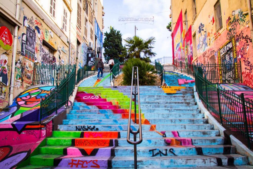 T3 Cosy A Marseille, Proche Vieux-Port Et Gare Apartamento Exterior foto